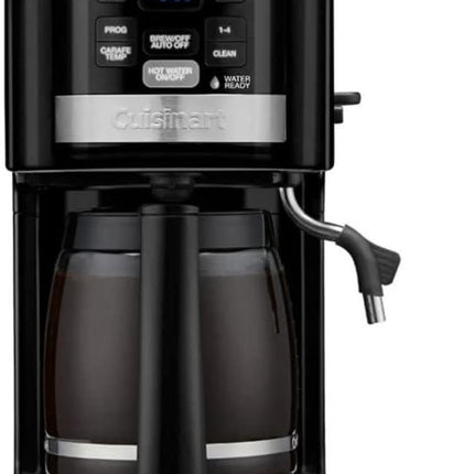 Cuisinart Coffee Plus 12 Cup Coffee Maker & Hot Water System CHW-16 Black - Certified Refurbished
