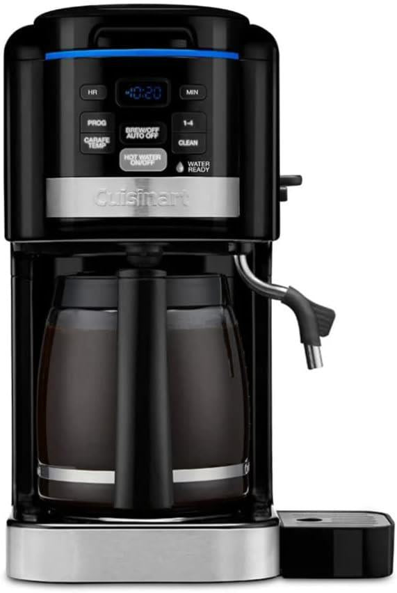 Cuisinart Coffee Plus 12 Cup Coffee Maker & Hot Water System CHW-16 Black - Certified Refurbished