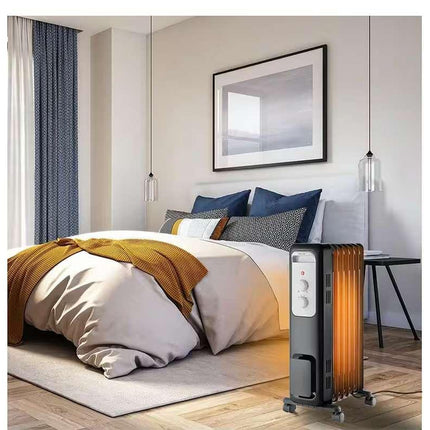 Pelonis 1,500-Watt Oil-Filled Radiant Electric Space Heater Certified Refurbished