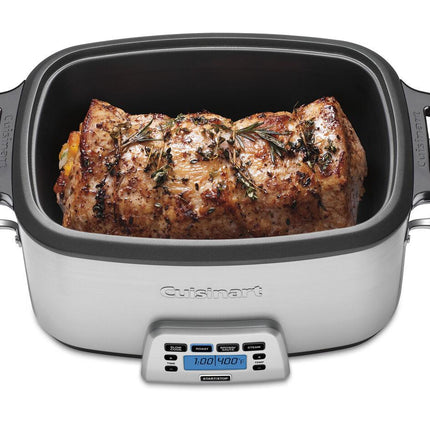 Cuisinart Cook Central 4-in-1 7QT Multicooker Stainless Steel Chrome - Certified Refurbished