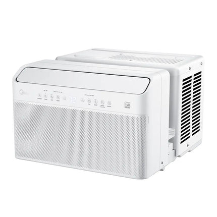 Midea 8,000 BTU U-Shaped Smart Window Air Conditioner 350 Sq. Ft. White MAW08V1QWT - Certified Refurbished