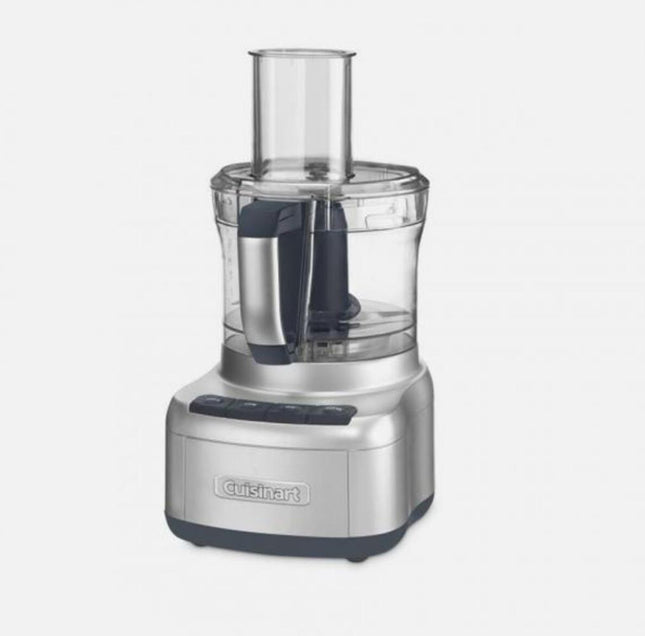 Cuisinart Elemental 8 Cup Food Processor Silver Certified Refurbished