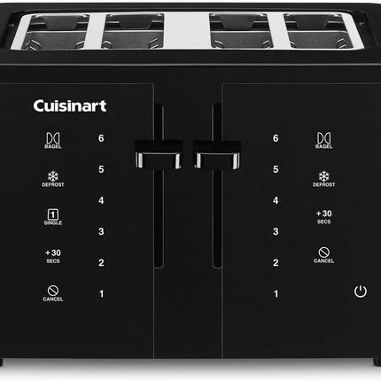 Cuisinart 4-Slice Touchscreen Toaster CPT-T40 Black - Certified Refurbished