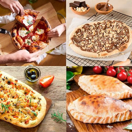 Cuisinart Indoor Pizza Oven CPZ-120 Versatile Temp Range up to 700F Bake 12 Pizzas in Minutes Chrome - Certified Refurbished