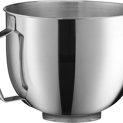 Cuisinart Stand Mixer 12 Speed 5.5 Quart Stainless Steel Bowl Chefs Whisk Mixing Paddle Dough Hook Splash Guard w/Pour Spout SM-50FR WHITE Certified Refurbished