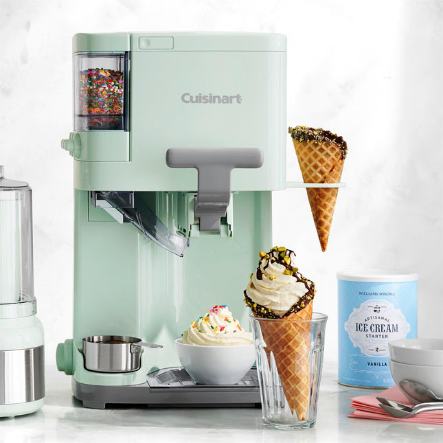 Cuisinart Mix It In Soft Serve Ice Cream Maker Mint Green - Certified Refurbished