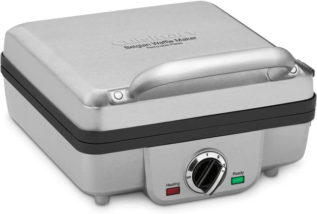 Cuisinart Belgian Waffle Maker with Pancake Plates WAF-300 Stainless Steel - Certified Refurbished