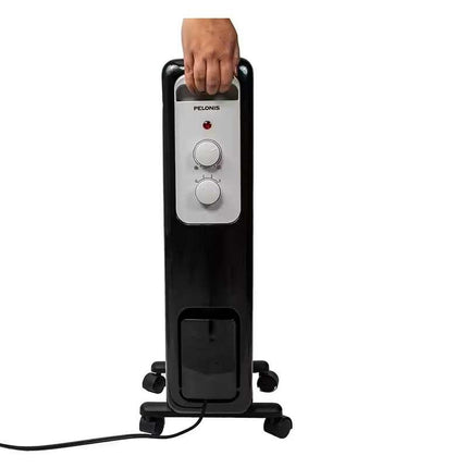 Pelonis 1,500-Watt Oil-Filled Radiant Electric Space Heater Certified Refurbished