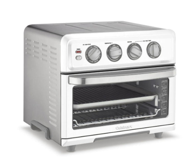 Cuisinart Air Fryer Toaster Oven with Grill TOA-70 White Color Certified Refurbished