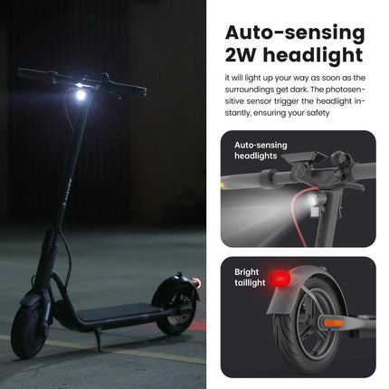 Navee V25 Pro Electric Scooter 500W Motor 31-Mile Range Foldable Design - Certified Refurbished