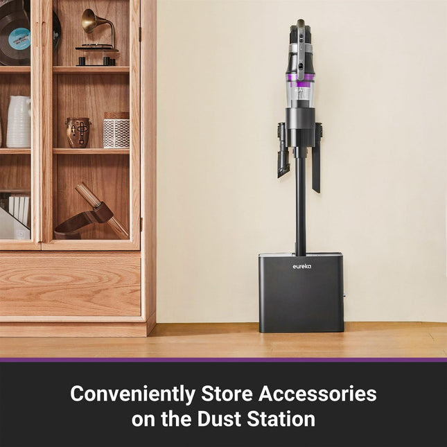 Eureka NEC490 Stylus Elite Cordless Stick Vacuum Cleaner Purple Color Certified Refurbished