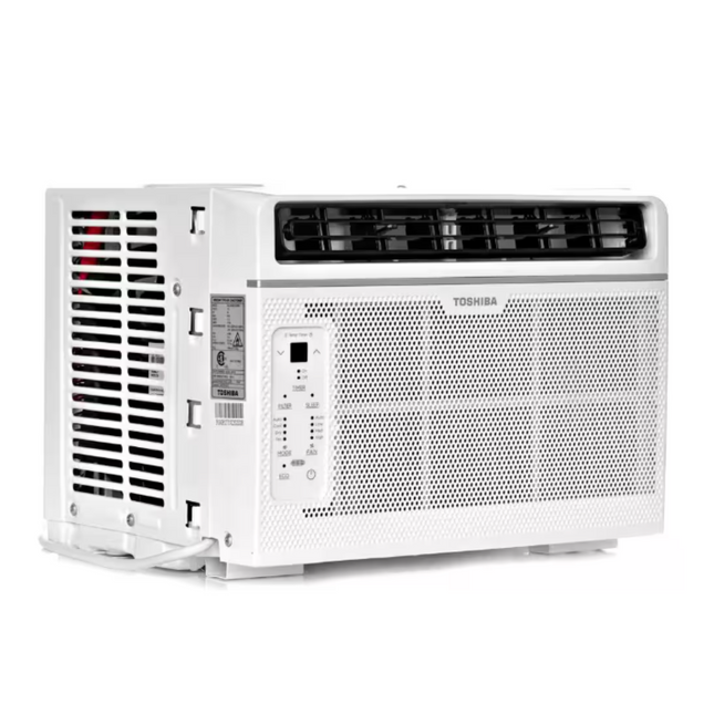 Toshiba 6,000 BTU 115 Volt Window Air Conditioner with Remote 250 Sq. Ft. White - Certified Refurbished