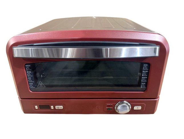 Cuisinart CPZ-240 Indoor Pizza Oven Red Color Certified Refurbished