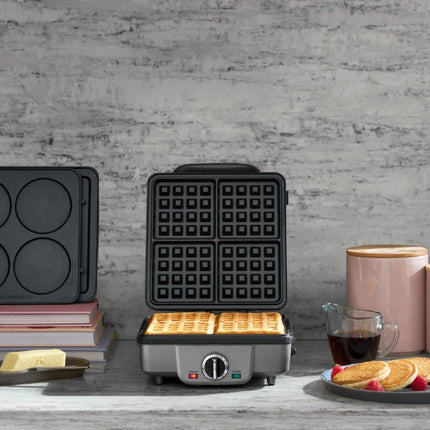 Cuisinart Belgian Waffle Maker with Pancake Plates WAF-300 Stainless Steel - Certified Refurbished