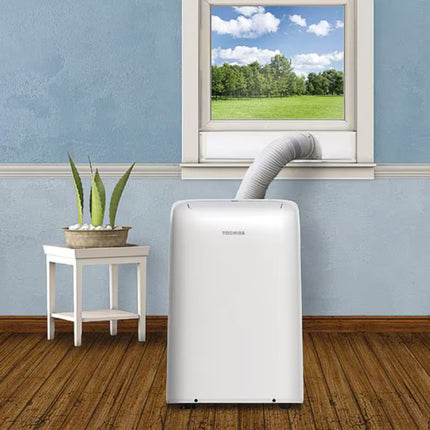 Toshiba – RAC-PD1213CWRUFR 12,000 BTU / 8,000 SACC Portable AC, White Certified Refurbished