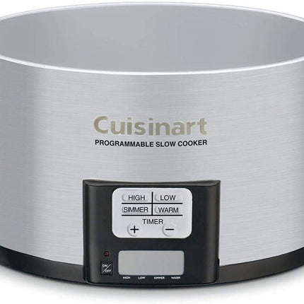 Cuisinart 3.5 Quart Slow Cooker PSC-350 Chrome - Certified Refurbished