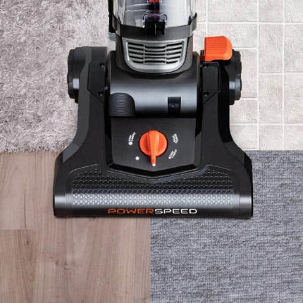 Eureka NEU180 PowerSpeed Multi-Surface Upright Bagless Vacuum Cleaner Black Red Color Certified Refurbished