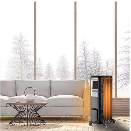Pelonis 500W Digital Oil-Filled Radiant Space Heater Certified Refurbished