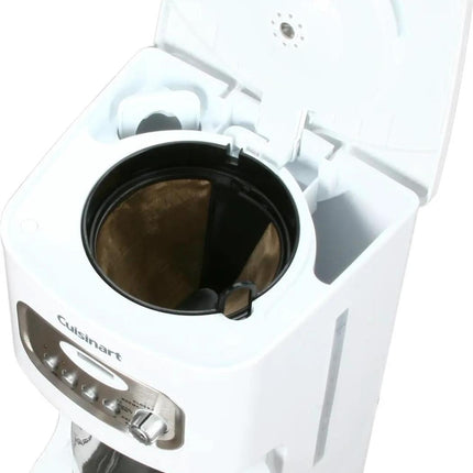 Cuisinart DCC-1100 12-Cup Programmable Coffeemaker, White Certified Refurbished