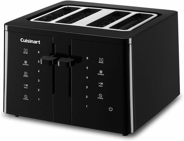 Cuisinart 4-Slice Touchscreen Toaster CPT-T40 Black - Certified Refurbished