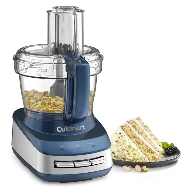 Cuisinart Core Custom 10 Cup Food Processor Blue Color Certified Refurbished