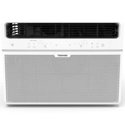 Toshiba 14,500 BTU 115-Volt Smart Wi-Fi Touch Control Window Air Conditioner with Remote for up to 700 Sq. Ft. White WK1515CWRUFR Certified Refurbished